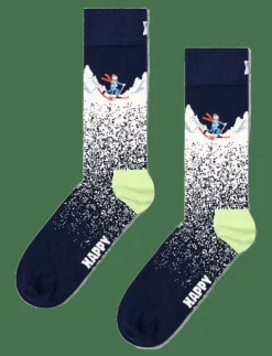 Happy Socks Strumpor|Snowy Night Sock - Vanliga strumpor