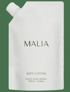 MALIA Soft cotton hand wash refill - Tvål refill|Kvinnor Tvålar & Handkräm|Badrumstillbehör