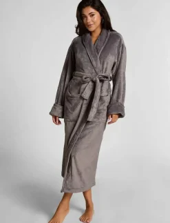 Hunkemöller Soft Fleece Bathrobe - Morgonrock|Kvinnor Morgonrockar|Morgonrockar