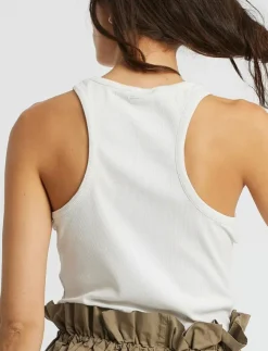 Rethinkit Studios Soft Rib Top Key - Linnen|Kvinnor Toppar & T-Shirts