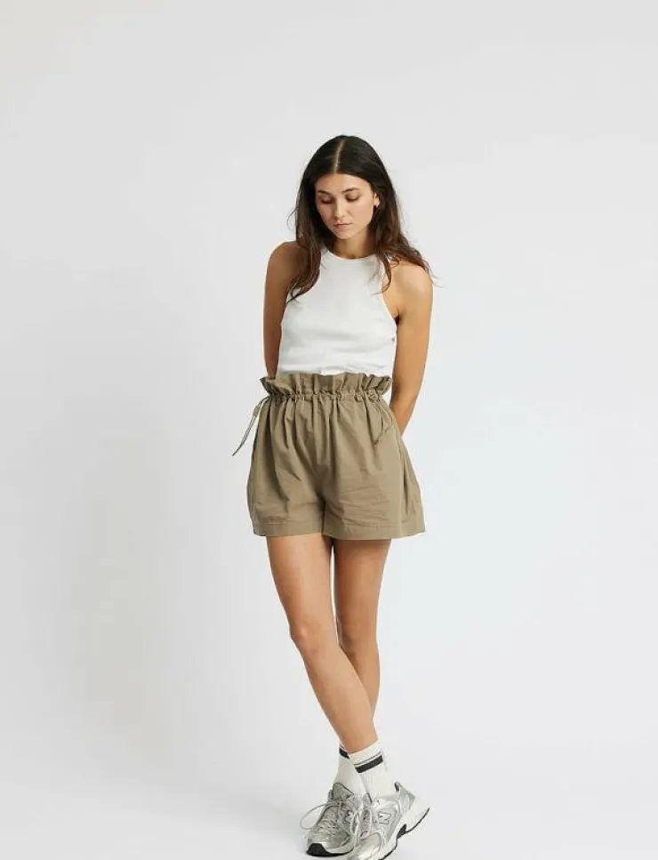 Rethinkit Studios Soft Rib Top Key - Linnen|Kvinnor Toppar & T-Shirts