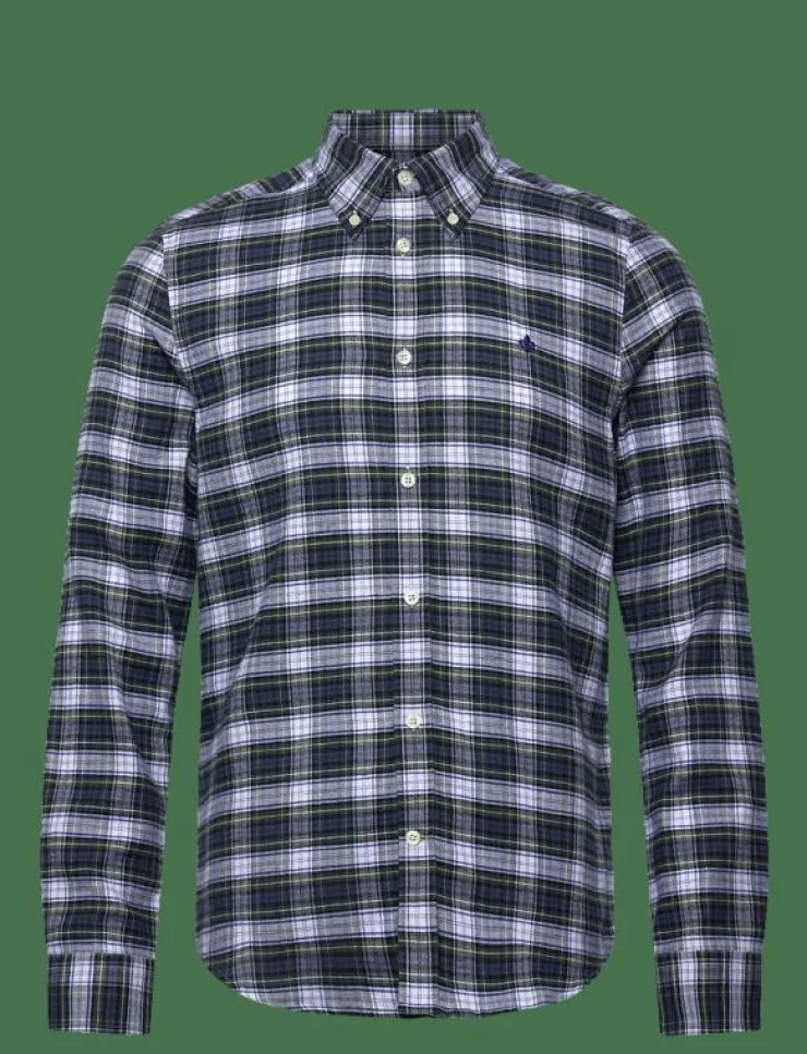 Morris Soft Twill Tartan Shirt-Slim Fit - Rutiga skjortor| Skjortor