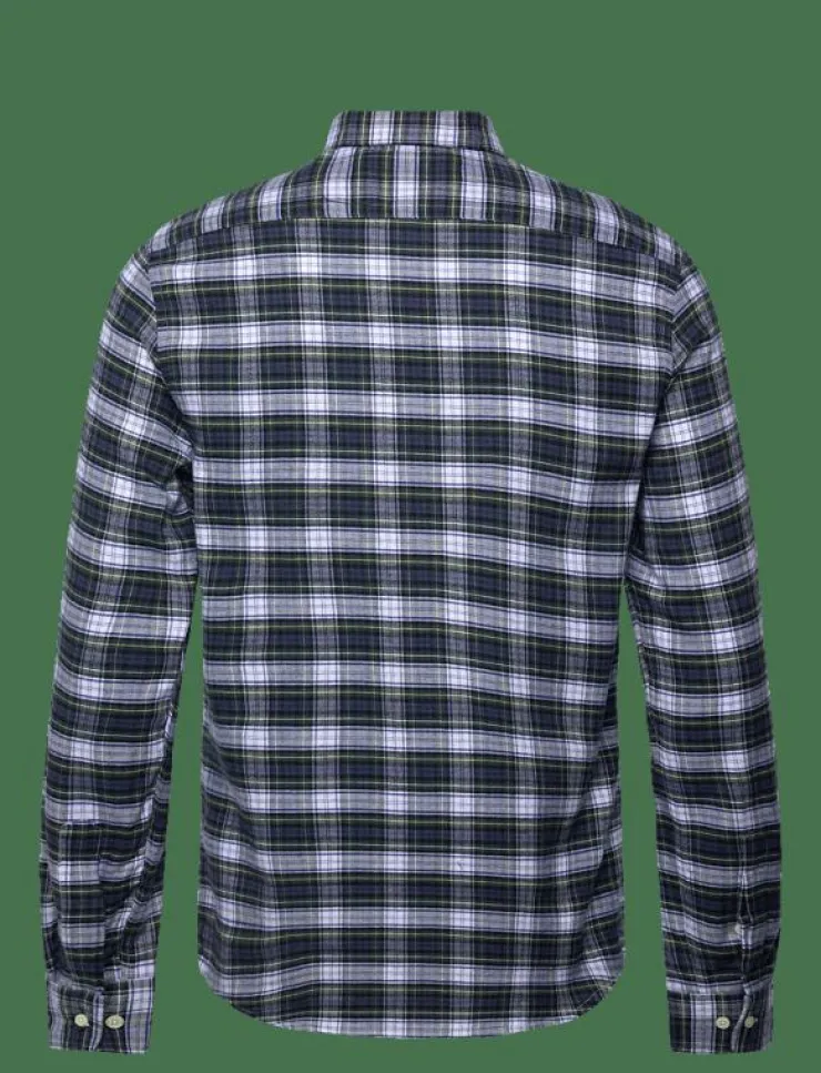 Morris Soft Twill Tartan Shirt-Slim Fit - Rutiga skjortor| Skjortor