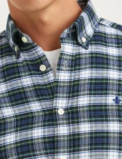 Morris Soft Twill Tartan Shirt-Slim Fit - Rutiga skjortor| Skjortor