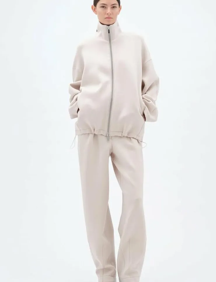 REMAIN Birger Christensen SOFT ZIPPED JACKET - Mellanlager|Kvinnor Sweatshirts