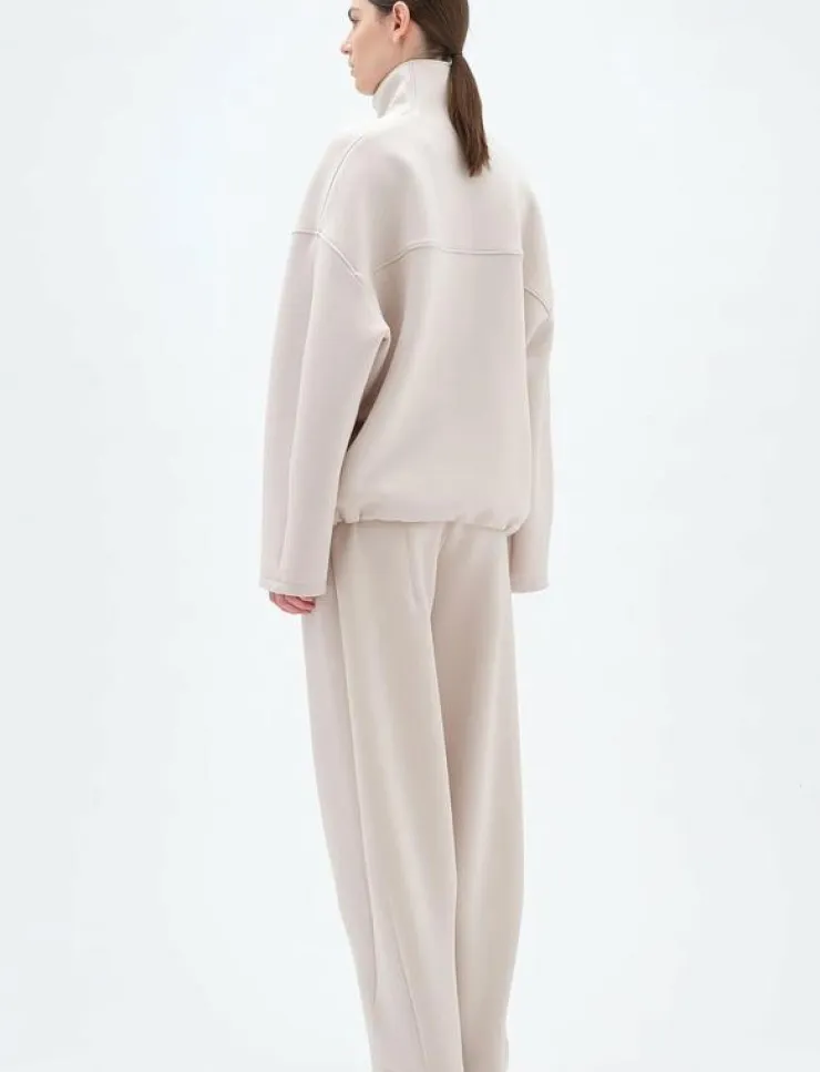 REMAIN Birger Christensen SOFT ZIPPED JACKET - Mellanlager|Kvinnor Sweatshirts
