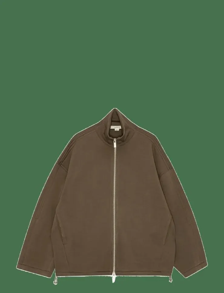 REMAIN Birger Christensen SOFT ZIPPED JACKET - Mellanlager|Kvinnor Sweatshirts