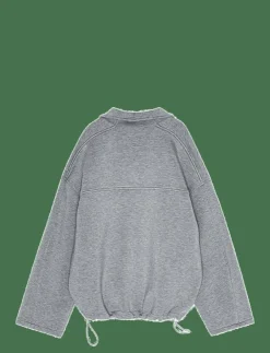 Kvinnor REMAIN Birger Christensen Sweatshirts|SOFT ZIPPED JACKET - Mellanlager