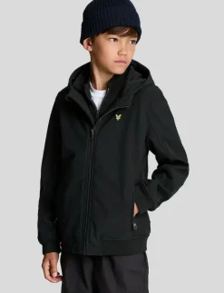 Barn Lyle & Scott Överdelar|SoftShell Hooded Jacket - Huvtröjor