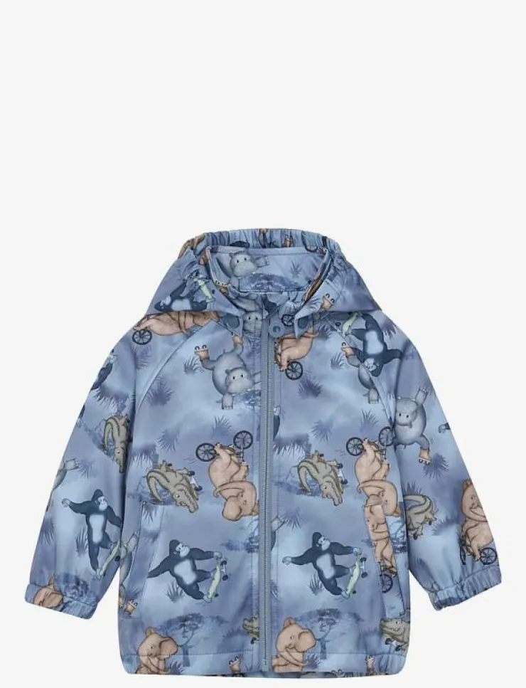 Minymo Softshell Jacket AOP - Jackor|Barn Softshells