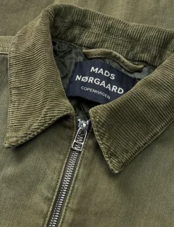 Mads Nørgaard Soil Denim Norton Padded Jacket - Fodrade jeansjackor| Overshirts