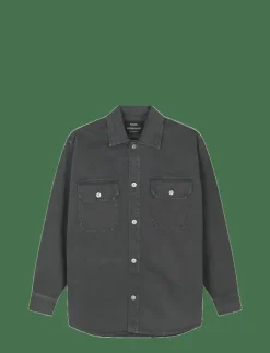 Mads Nørgaard Soil Denim August Dyed Work Shirt - Jeansskjortor| Overshirts