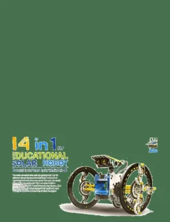 Robetoy SOLAR ROBOT KIT 14in1 - Actionfigur|Barn Interaktiva Djur Och Robotar