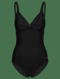 Speedo Solid Cross Knot Swimsuit - Baddräkter|Kvinnor Badkläder