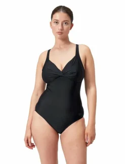 Speedo Solid Cross Knot Swimsuit - Baddräkter|Kvinnor Badkläder