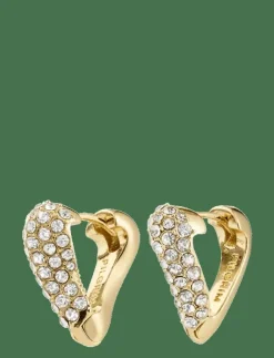 Pilgrim SOUL earrings gold-plated - Hoops| Smycken