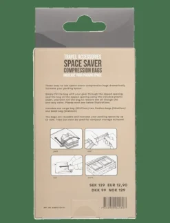 Kvinnor EPIC Travelgear Resetillbehör|Resväskor & Tillbehör|Space Saver Compression Bag Kit - Resetillbehör