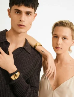 Kvinnor Pilgrim Smycken|SPARKLE bracelet gold-plated - Bangles