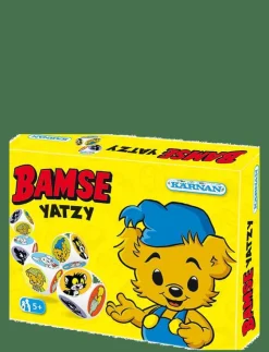 Kärnan SPEL BAMSE YATZY - Brädspel|Barn Pussel & Spel