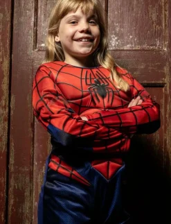 Barn Rubies Maskeradkläder & Tillbehör|Spiderman Deluxe Costume - Maskeradkläder