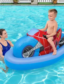 Bestway SPIDERMAN RIDE ON 170 X 84 CM - Badringar & Badmadrasser|Barn Bad- & Vattenleksaker