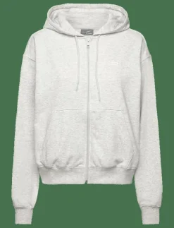 Kvinnor New Balance Sweatshirts|Sport Essentials French Terry Full Zip - Huvtröjor