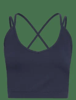 Kvinnor ZEBDIA Toppar & T-Shirts|Bh:Ar|Sports Bra w. Slim Strap - Crop tops