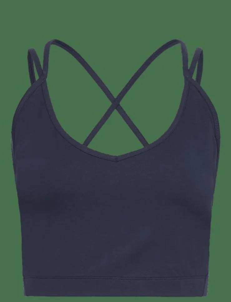 Kvinnor ZEBDIA Toppar & T-Shirts|Bh:Ar|Sports Bra w. Slim Strap - Crop tops