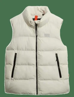 Kvinnor Superdry Västar|SPORTS PUFFER GILET - Vadderade västar