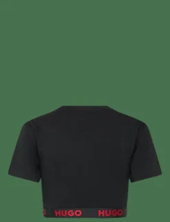 Kvinnor HUGO T-Shirts & Toppar|SPORTY LOGO_T-SHIRT - Crop tops