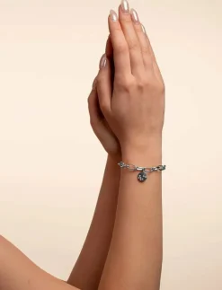 SNÖ of Sweden Sprinkles pendant big chain brace - Kedjearmband|Kvinnor Smycken
