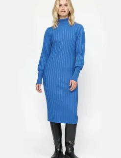 Soft Rebels SRFelina Rollneck Dress Knit - Midiklänningar|Kvinnor Klänningar