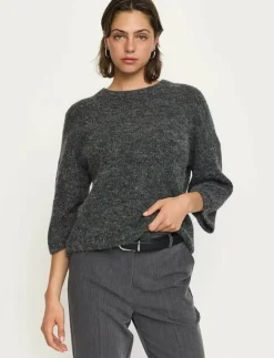 Kvinnor Soft Rebels Stickat|SRHema Knit - Stickat