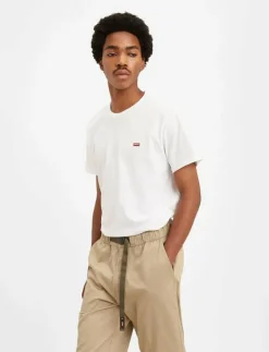 Levi's® Kläder|T-Shirts|SS ORIGINAL HM TEE WHITE + - Kortärmad t-shirt