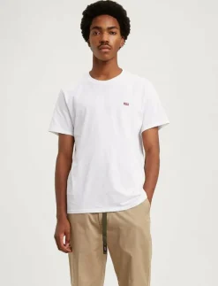 Levi's® Kläder|T-Shirts|SS ORIGINAL HM TEE WHITE + - Kortärmad t-shirt