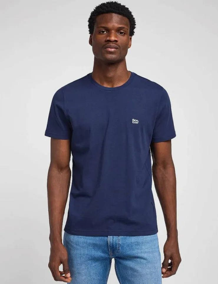 Lee Jeans Ss Patch Logo Tee - Kortärmad t-shirt| T-Shirts