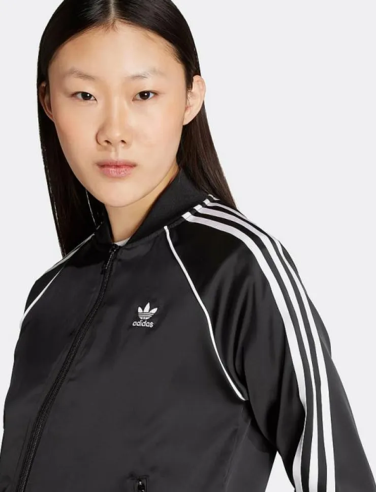 Kvinnor adidas Originals Sweatshirts|SST SATIN TT - Sweatshirts