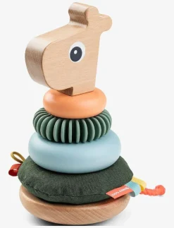 Barn Done by Deer Babyleksaker|Babyleksaker|Stacking tower Raffi - Stapelbara klossar