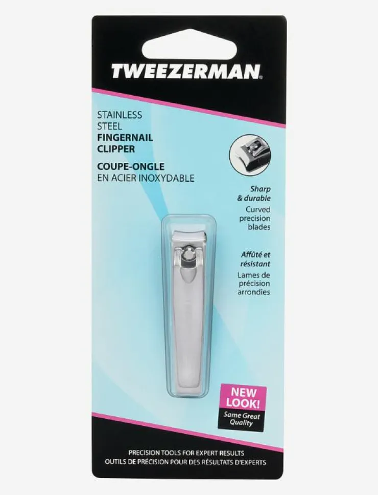 Tweezerman Stainless Steel Fingernail Clipper - Naglar|Kvinnor Naglar|Smink