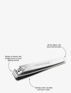 Tweezerman Stainless Steel Toenail Clipper - Naglar|Kvinnor Naglar|Smink