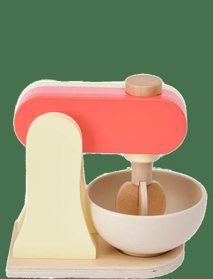 Barn Kid's Concept Leksakskök & Tillbehör|Stand mixer yellow KID'S HUB - Tillbehör till leksakskök