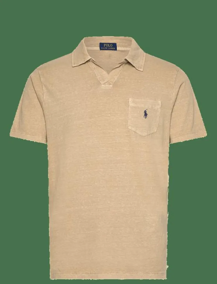 Polo Ralph Lauren Standard Fit Cotton-Linen Polo Shirt - Kortärmade pikéer| Pikéer
