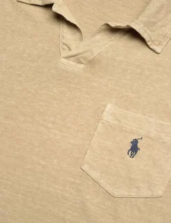 Polo Ralph Lauren Standard Fit Cotton-Linen Polo Shirt - Kortärmade pikéer| Pikéer