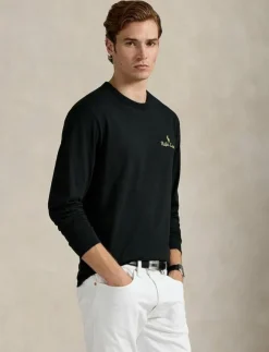 Polo Ralph Lauren Standard Fit Logo Jersey T-Shirt - Långärmade t-shirts| T-Shirts