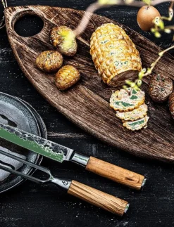 Forged Stekgaffel Olive SdV - Köksknivar & Knivtillbehör| Köksknivar & Knivtillbehör