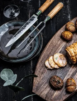 Forged Stekgaffel Olive SdV - Köksknivar & Knivtillbehör| Köksknivar & Knivtillbehör