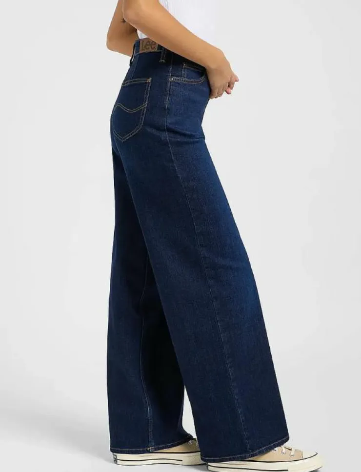 Kvinnor Lee Jeans Denimkläder|Jeans|STELLA - Vida byxor