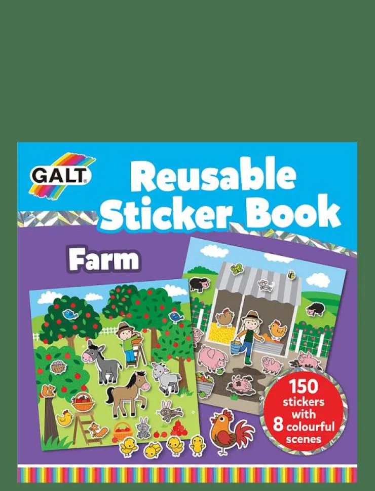 Martinex STICKERBOK FARM - Klistermärken|Barn Rita & Pyssla