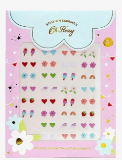 Oh Flossy Stick-On Earrings - Barnsmycke|Barn Smycken