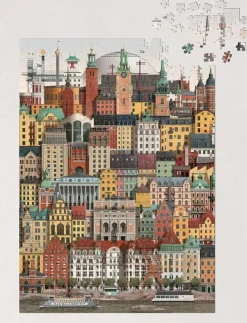 Martin Schwartz Stockholm Jigsaw puzzle (1000 pieces) - Spel & pussel| Spel & Pussel